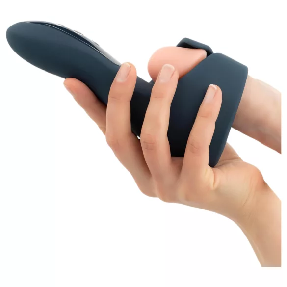 Boners - vibrator gland penis reîncărcabil, impermeabil - albastru