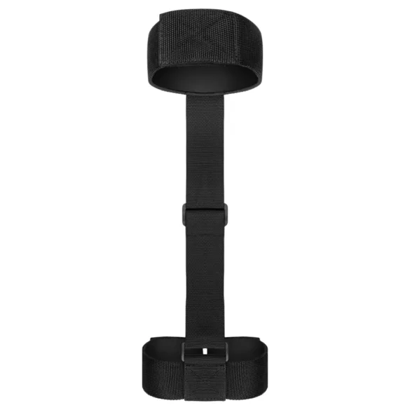 Bedroom Fantasies - set guler și cătușe plușate - negru