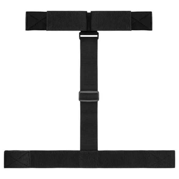 Bedroom Fantasies - set guler și cătușe plușate - negru