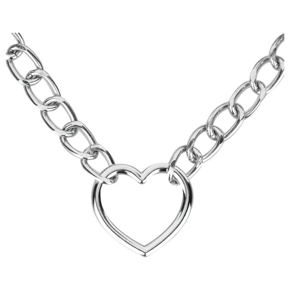 Bedroom Fantasies - zgardă cu lesă - piele ecologică neagră