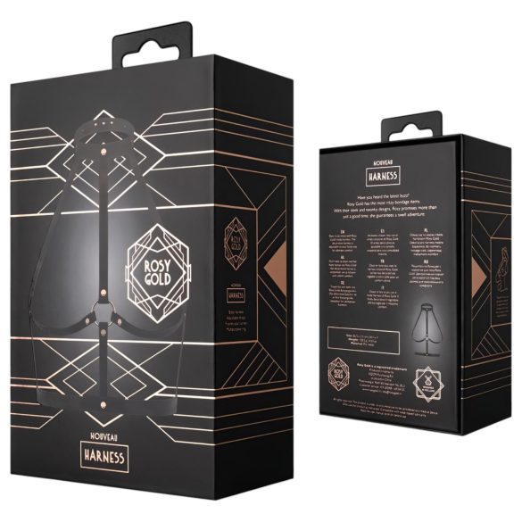 Rosy Gold - ham de corp - negru-roz auriu