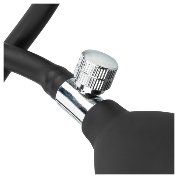 EasyToys - dop anal gonflabil - silicon negru