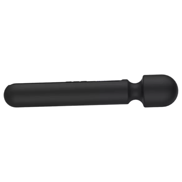 BLAQ - vibrator masaj digital mare - silicon negru