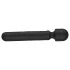 BLAQ - vibrator masaj digital mare - silicon negru