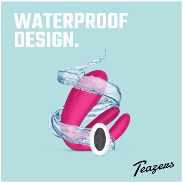 Teazers - vibrator pentru cuplu cu 3 motoare - roz