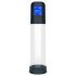 Boners - pompă automată cu LCD pentru penis (transparent-negru)