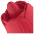 Teazers Rose - vibrator de împingere cu stimulare clitoridiană cu limbă (roșu)