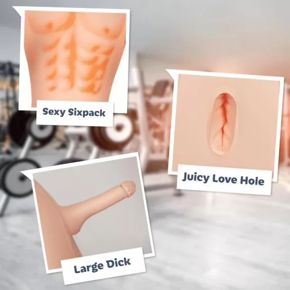 AirDoll David Blowme - păpușă gonflabilă bărbat - piele naturală