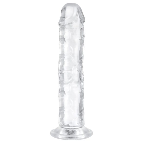 EasyToys - Dildo din gel - 16cm (transparent)