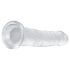EasyToys - Dildo din gel - 16cm (transparent)