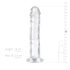 EasyToys - Dildo din gel - 16cm (transparent)