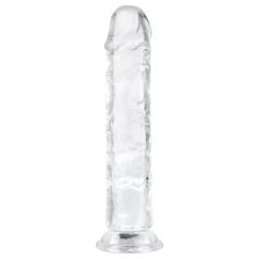 EasyToys - dildo gelatinos - 18cm (transparent)