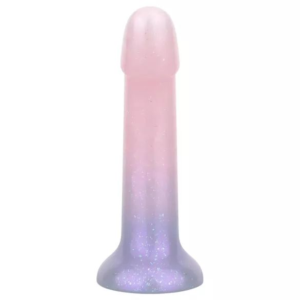 EasyToys Mermaid - dildo glitter - silicon roz - 15cm