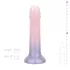EasyToys Mermaid - dildo glitter - silicon roz - 15cm