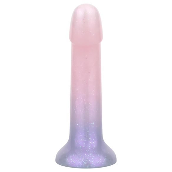 EasyToys Mermaid - dildo strălucitor - 19cm - roz