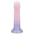 EasyToys Mermaid - dildo strălucitor - 19cm - roz