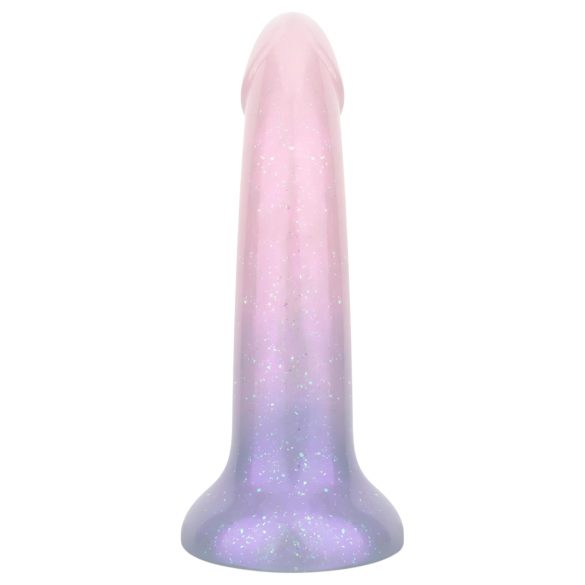 EasyToys Mermaid - dildo strălucitor - 19cm - roz