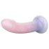 EasyToys Mermaid - dildo strălucitor - 19cm - roz
