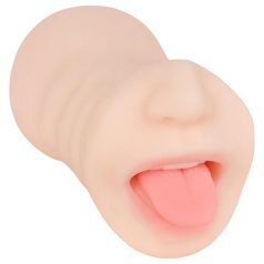 FWB - Lily Brooks 2in1 gură și vagin artificial (natur)