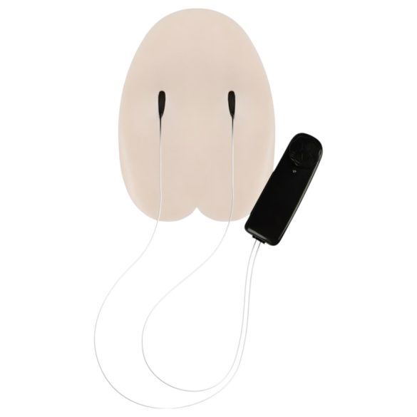 FWB - Masturbator vagin și anus cu vibrații - silicon natur