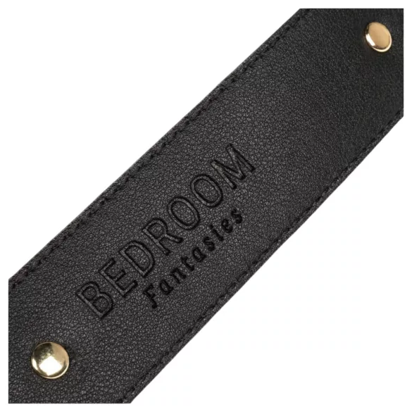 Bedroom Fantasies - Set BDSM 11 piese - accesorii piele - negru