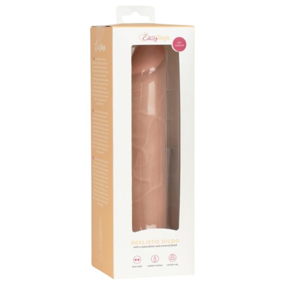 Easytoys - dildo realist - 17,5 cm - culoare naturală