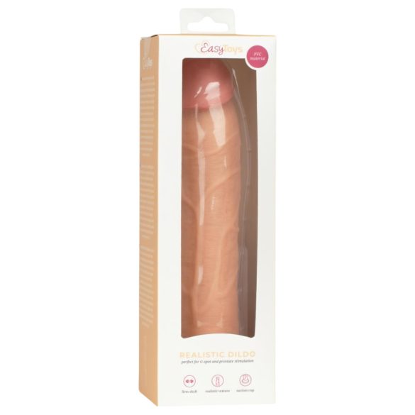 Easytoys - dildo realist - 22,5 cm - culoare naturală