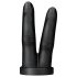 BUTTR Victory - Dublu deget anale dildo (negru)