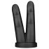 BUTTR Victory - Dublu deget anale dildo (negru)