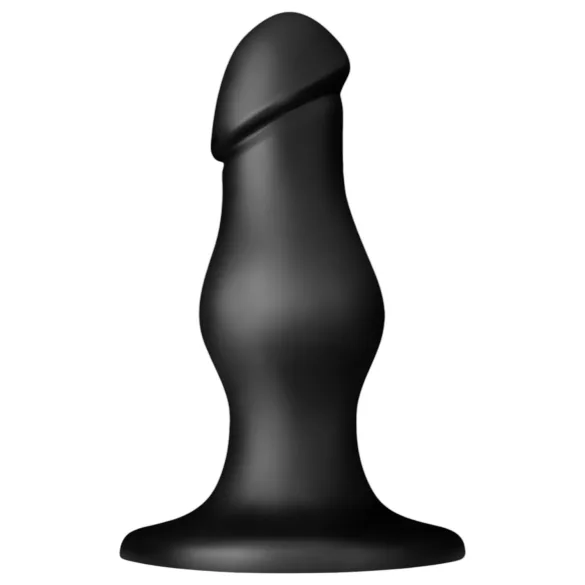 BUTTR FIM-92 - dildo anal cu ventuză - negru