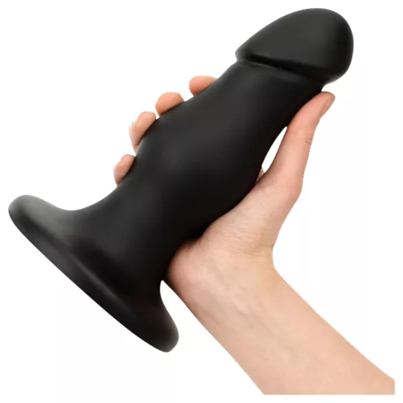BUTTR FIM-92 - dildo anal cu ventuză - negru