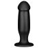 BUTTR - dildo anal cu ventuză - negru