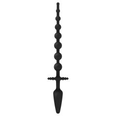 EasyToys - Dop anal 2în1 (negru)