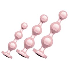 Rosy Gold - set dildo anal (aur roz)