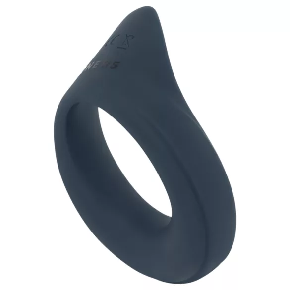 Boners - inel pentru penis vibrator - silicon albastru