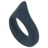 Boners - inel pentru penis vibrator - silicon albastru
