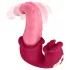 Teazers - vibrator dublu cu limbă - roz