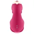 Teazers - vibrator dublu cu limbă - roz