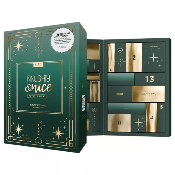 Calendar de Advent LoveBoxxx Naughty & Nice Spicy Stories - 2026 (24 de piese)