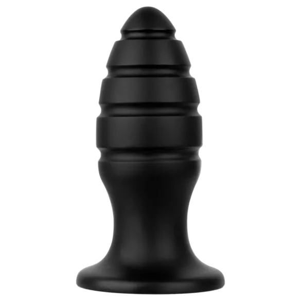 BUTTR Aftershock - dop anal uriaș (negru) - 23 cm