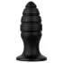 BUTTR Aftershock - dop anal uriaș (negru) - 23 cm