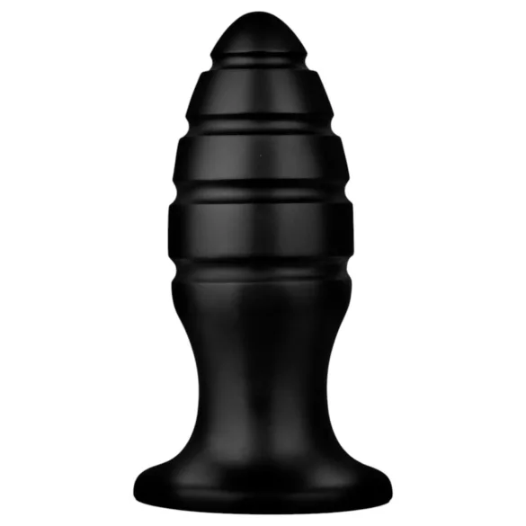 BUTTR Aftershock - dop anal uriaș (negru) - 23 cm