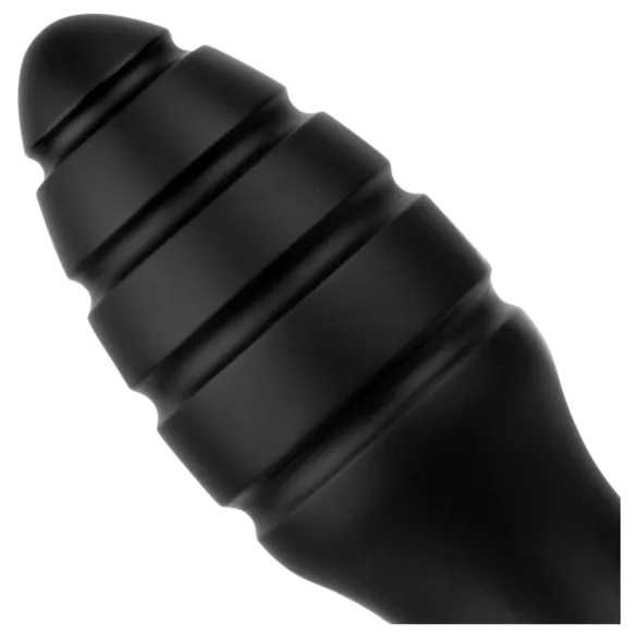 BUTTR Aftershock - dop anal uriaș (negru) - 23 cm