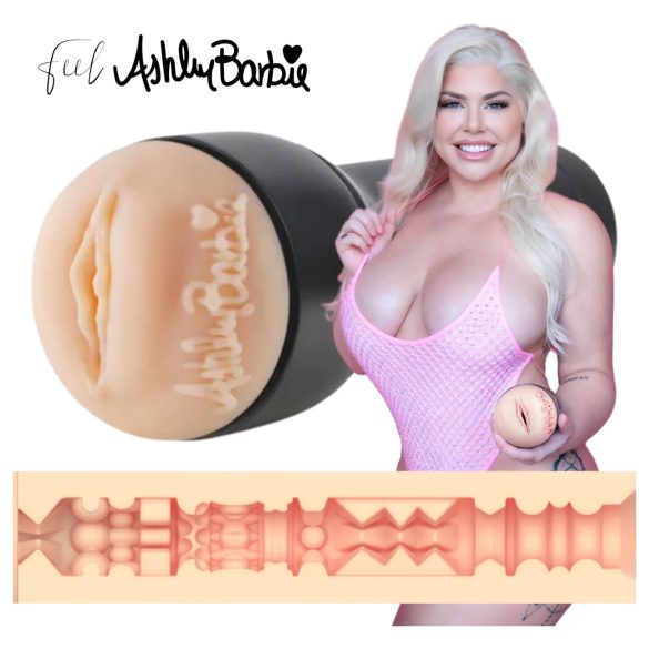 Kiiroo Ashley Barbie - masturbator realist (natur)