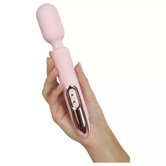 Kiiroo Pro Wand - vibrator masaj - intens - silicon roz