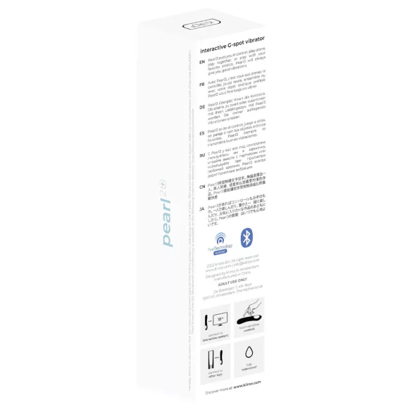 Kiiroo - Vibrator interactiv pentru punctul G - rezistent la apă - verde