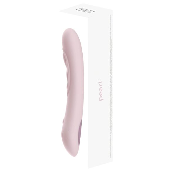 Kiiroo Pearl 3 - vibrator G-spot interactiv, rezistent la apă, roz