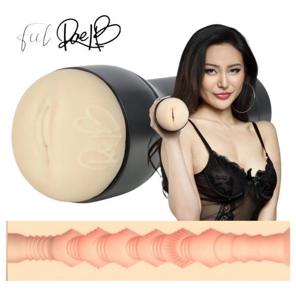 Kiiroo Rae Lil Black - vagină realistă - compatibil PowerBlow - nuanță naturală