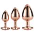 Gleaming Love - Set anal romantic rosegold (3 piese)