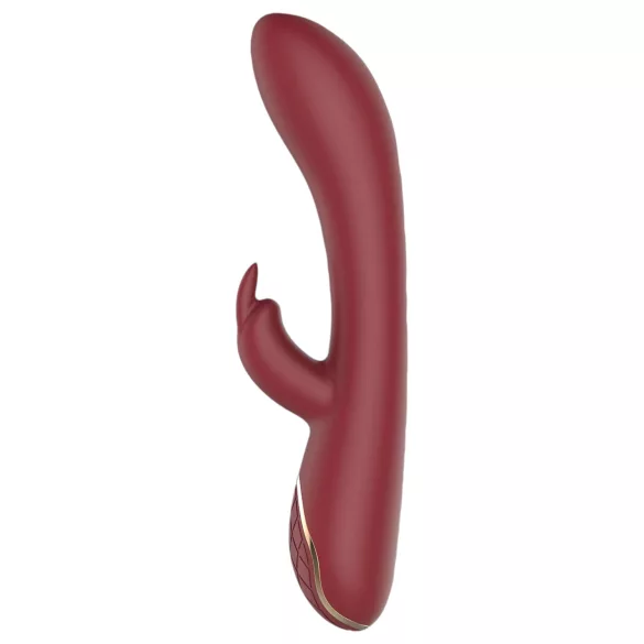 Romance Emily - vibrator G-spot cu braț pentru clitoris - roșu
